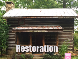 Historic Log Cabin Restoration  Jeffersonville, Ohio